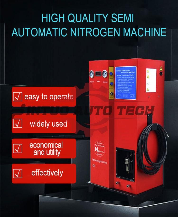 Customized High Standard Safety Nitrogen Generator for Tire Inflation