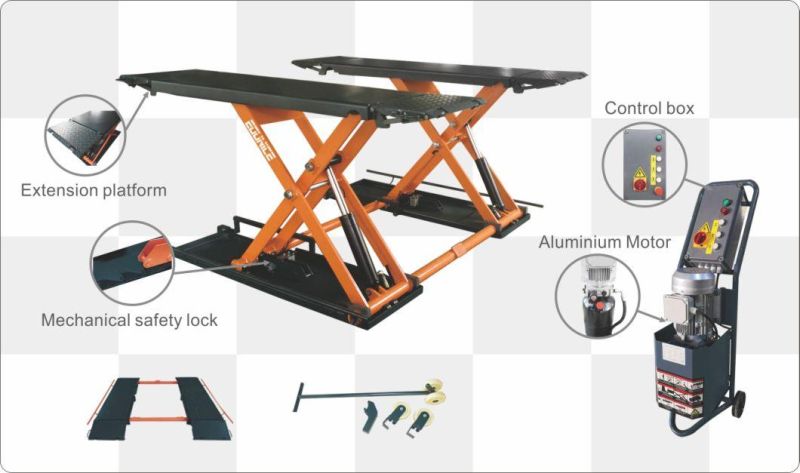 Garage Repair Scissor Car Lift Home Use / Garage Equipment