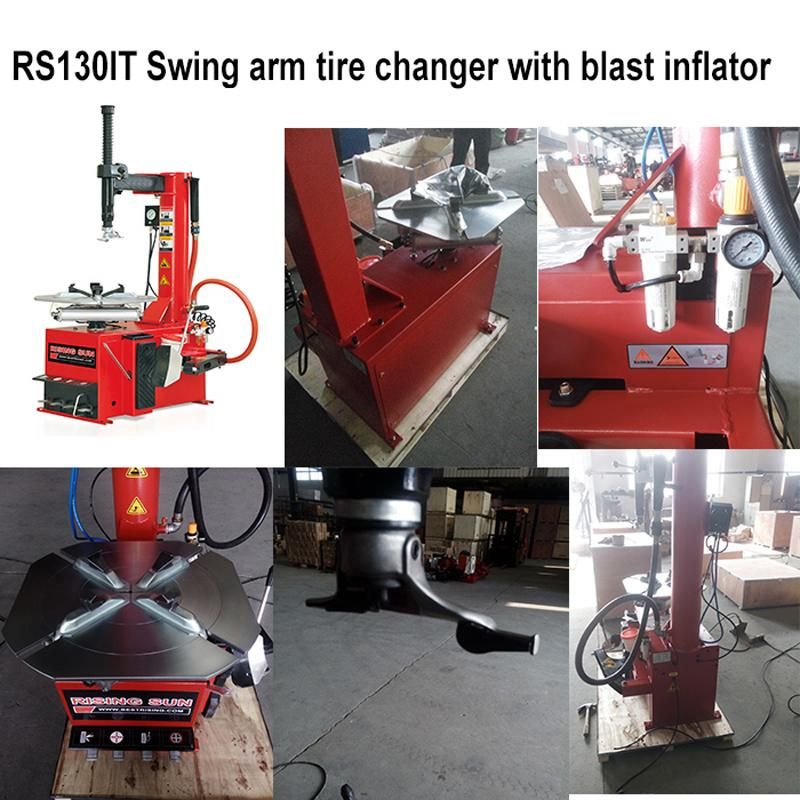 Car Workshop Equipment Swing Arm Tire Changer Machine