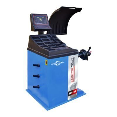 Good Quality Blue Car Wheel Balancing Machine Tire Balabcer for Sale