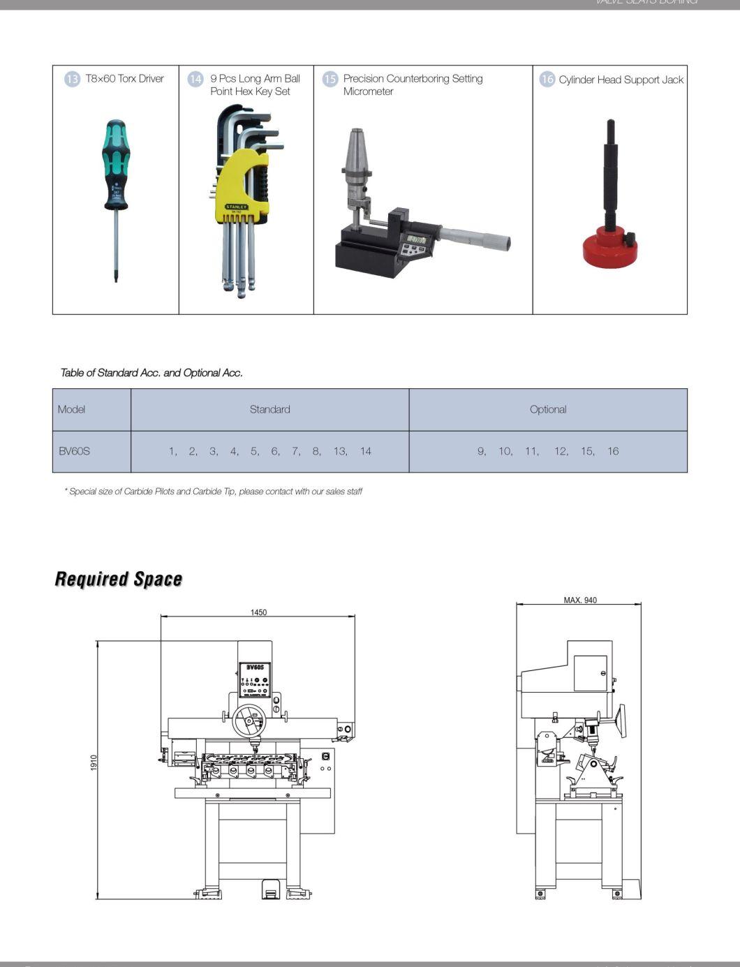 Valve Seats Boring Machine (BV60S)