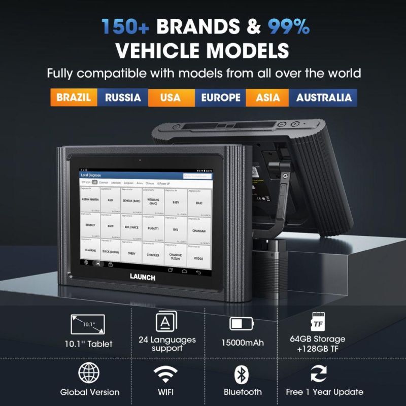 Diagnostic Launch X431 + 2021 X431 Pad V Launch Diagnostic Machine Price X431