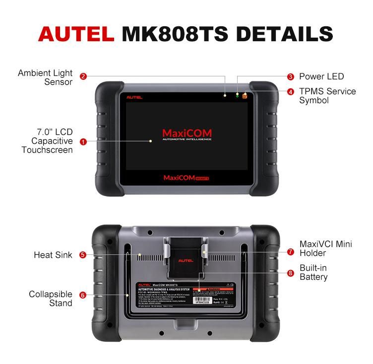 Autel Mx808 Autel Mx808bt Car Diagnostic Tools Machine Autel Scanner