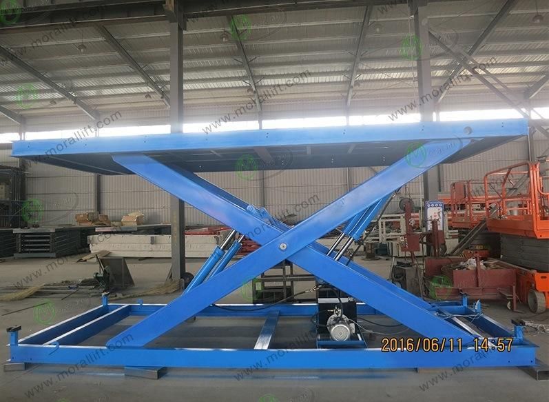 CE Approved Garage Equipment 3000kg Car Scissor Lift