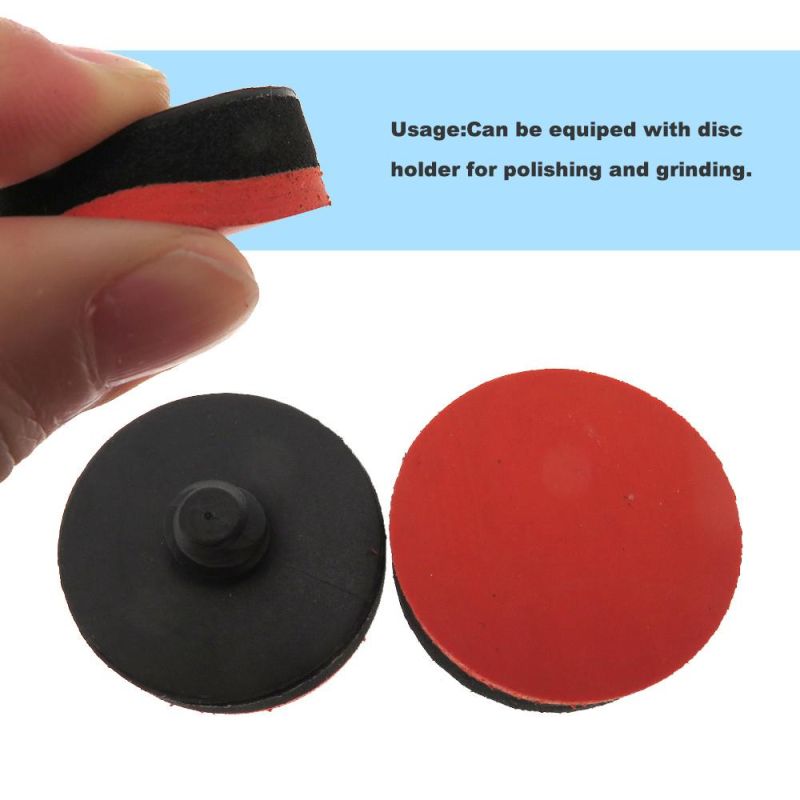 1.2 Inch 30mm Quick Change Roll Lock Vinyl Sponge Sanding Pad for Car Polish Wash