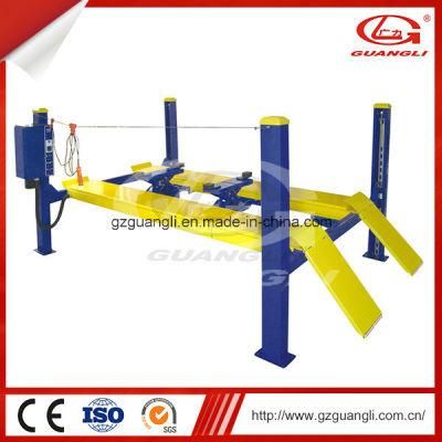 Guangli Factory Car Repair Equipment Four Post Car Lift for Four-Wheel Aligment (GL-4-4E1)