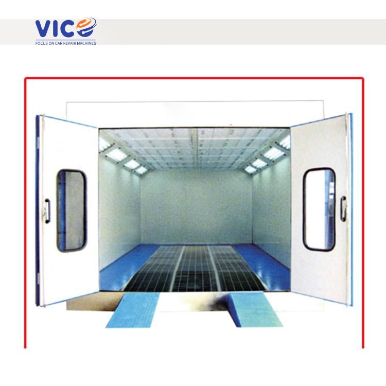 Vico Car Diesel Type Spray Painting Booth Auto-Painting Oven