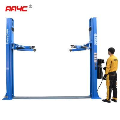 AA4c 8 Fold Post Floor Plate 2 Post Car Lift