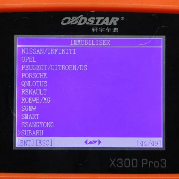 Obdstar X300 PRO3 X-300 Key Master with Immobiliser+Odometer Adjustment+Eeprom