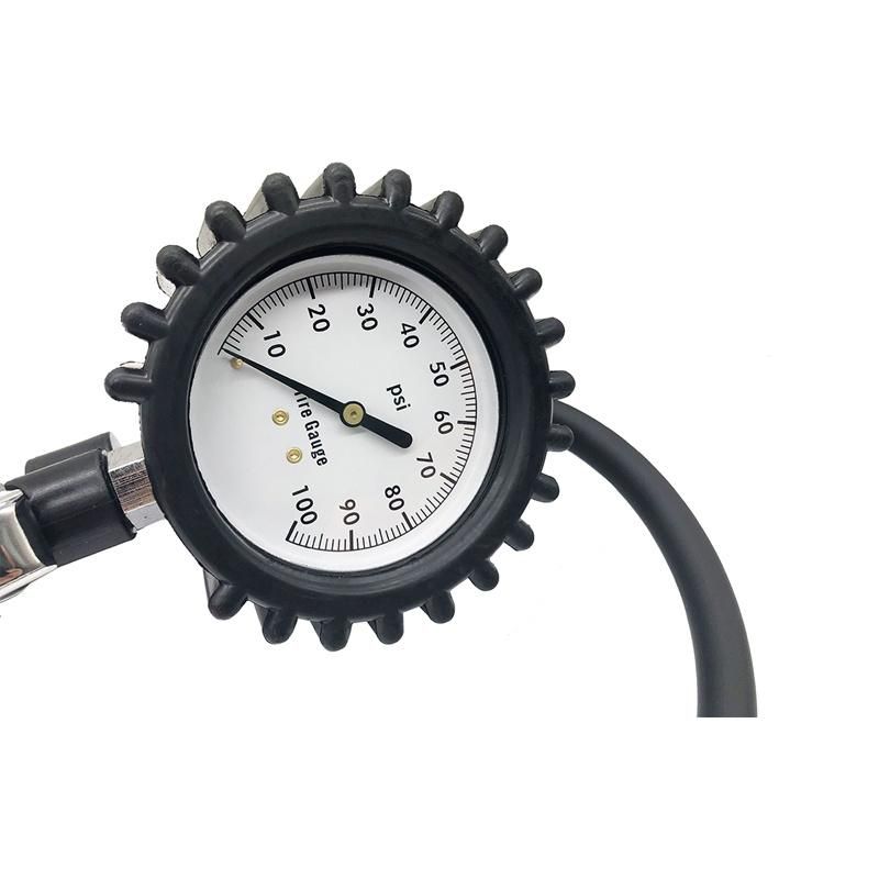 Car Tire Air Pressure Inflator Gauge Mechanical Dial Tire Inflators Automobile Repair Tools