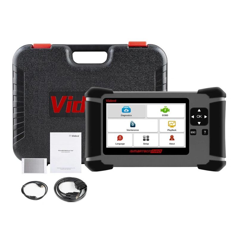 Vident Ismart807 PRO All System OBD Obdii Scanner All Makes Diagnostic Tool DPF ABS Airbag Oil Life Reset