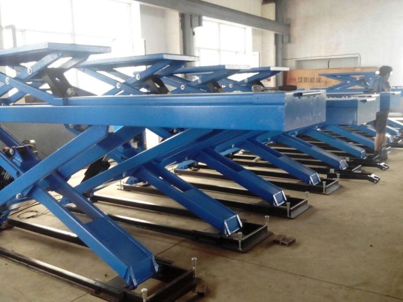 Scissor Lift with Wheel Alignment Electric Hydraulic Jack