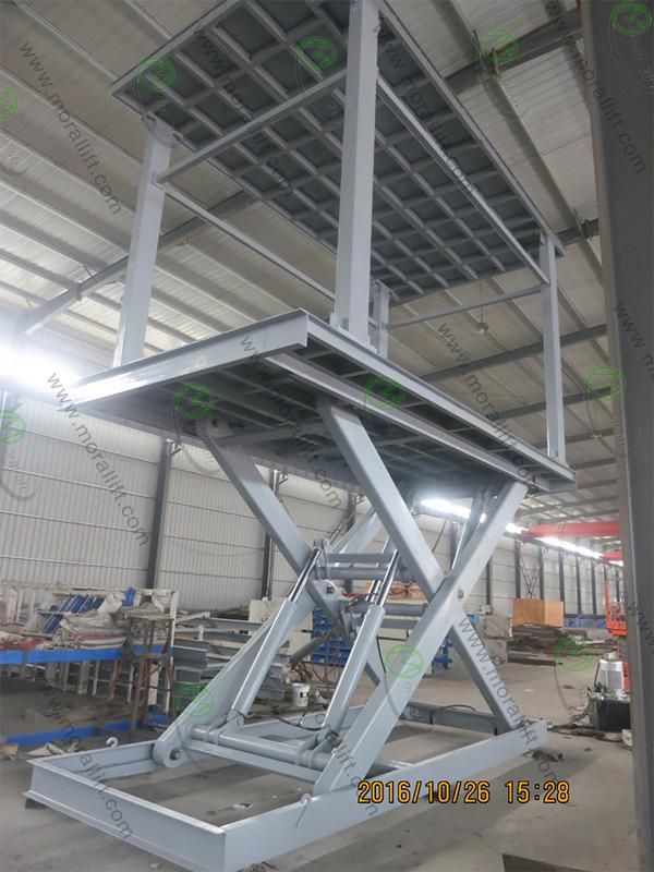 Residential Basement Hydraulic Underground Car Parking Lift with CE