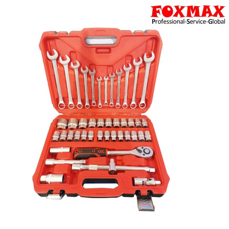 Handtools Professional 1/2"Dr. 44PCS CRV Socket Set (FST-62)