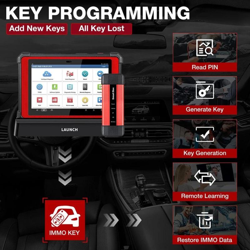 Launch X431 PRO5 Full System Diagnostic Scanner for All Cars Support J2534, Dolp, Can Fd