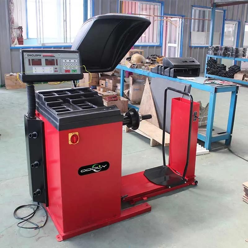 Heavy Duty Vehicle Wheel Balancing Machine with Tyre Lifter