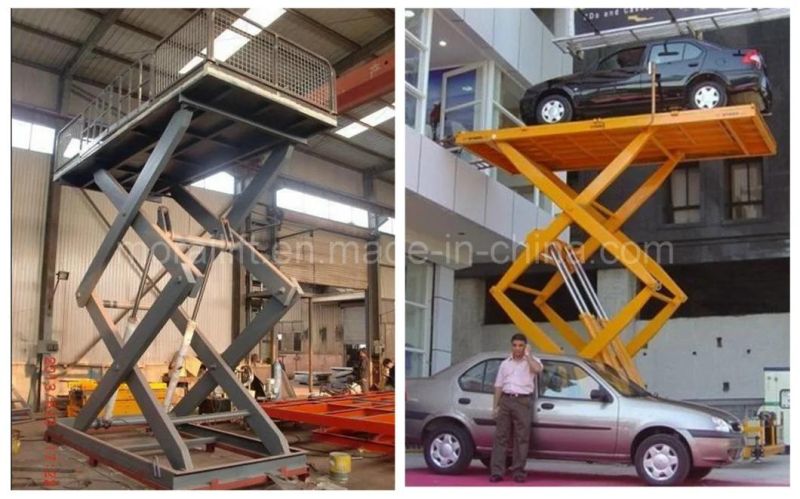 3m Garage Lifting Equipment Scissor Car Lift