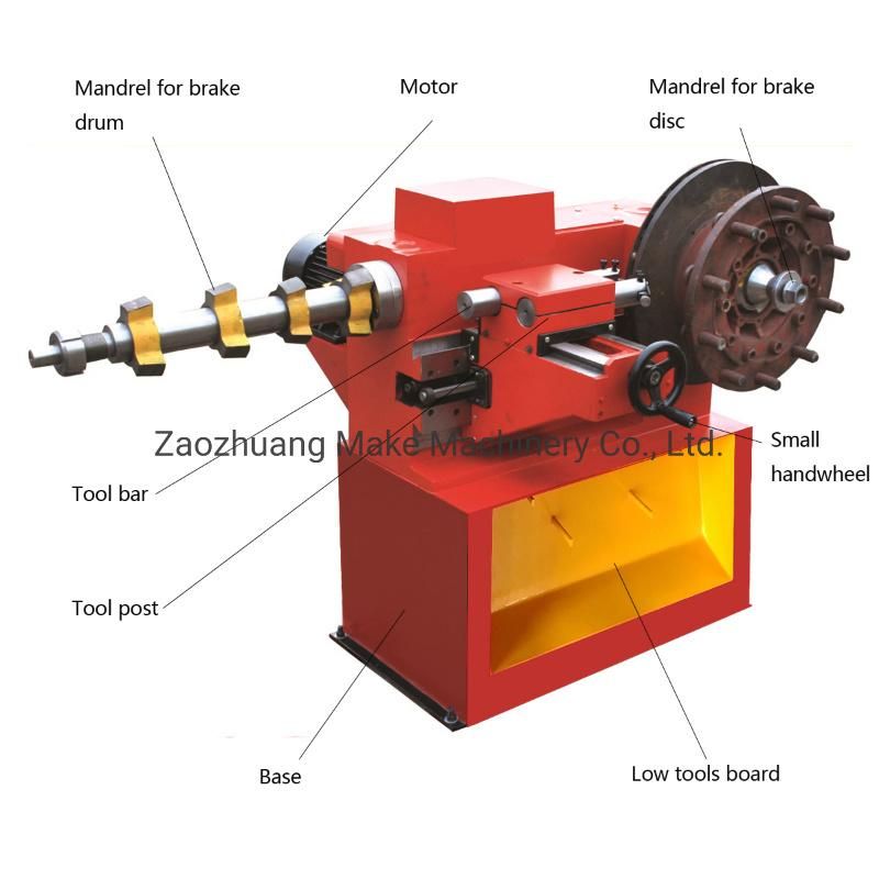 Manufacturer′ S Direct Dealing Brake Cutting Lathe Machine (T8465)