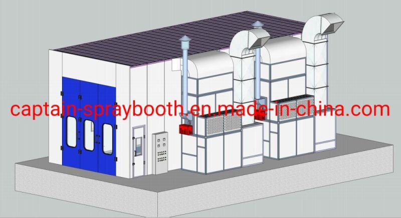 Spray Booth/Painting Room for Large Bus and Furniture