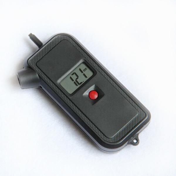 2 in 1 Keyring Digital Tire Depth Pressure Gauge Car Meter