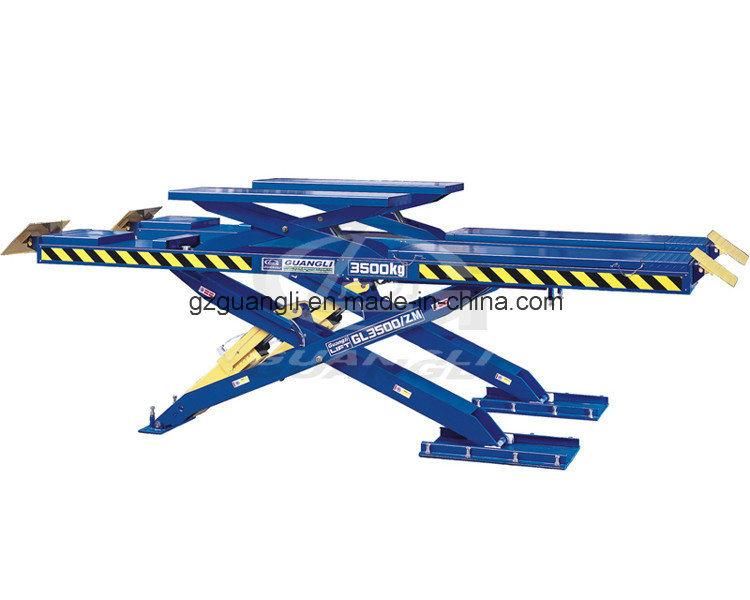 Hot Sale Ce Approved 3.5t Vihicle Lift Scissor Lift with High Quality