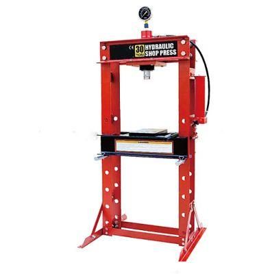 CE Standard Vehicle Equipment 45ton Air Hydraulic Shop Press with Gauge