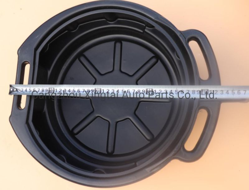 Professional Black 7 Litre Oil Drain Pan Tray