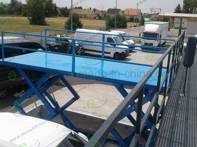 Scissor Design Hydraulic Lift for Vehicles