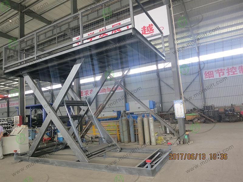 Home Garage Scissor Car Parking Lift for Residential