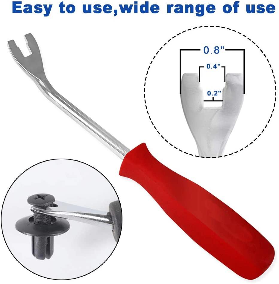 Viktec Car Body Upholstery & Trim Clip Plastic Fastener Door Panel Remover Tool for Automotive Audio Equipment