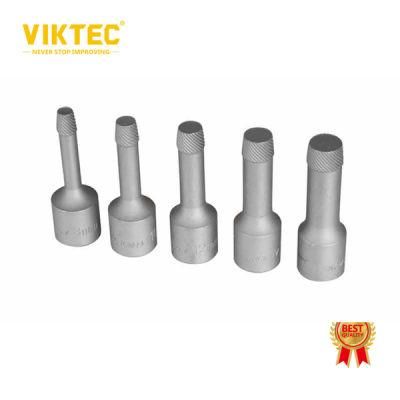 5PC 1/2 Inch Drive Bolt Extractor Kit with Reverse Thread 8-16mm (VT01902)