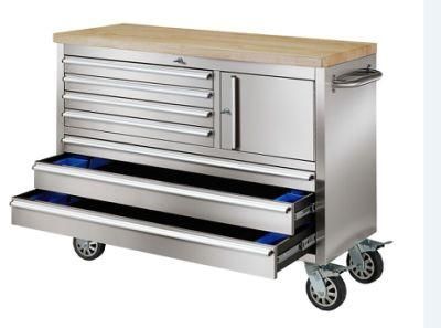 48 Inch Stainless Steel Rolling Tool Chest