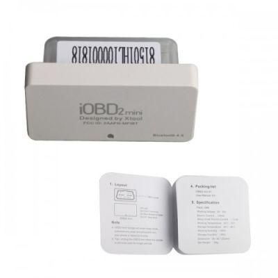 Xtool Iobd2 Mini OBD2 Eobd Scanner Support Bluetooth 4.0 for Ios and Android