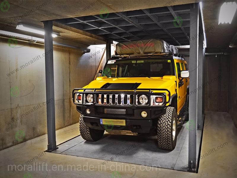 Residential parking system vehicle lift