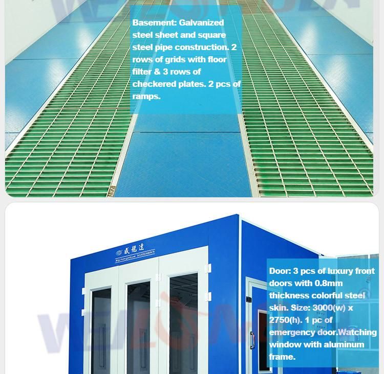 Standard Auto Paint Booth for Car (WLD8100)