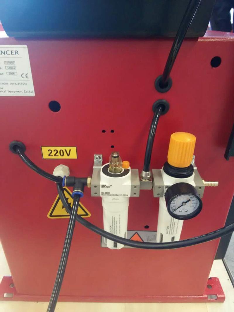 Semi Automatic Helper Arm Design Electric Tire Changer