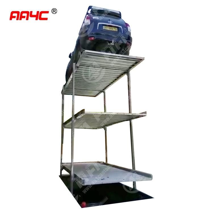 AA4c Hydraulic Underground Car Parking System in-Ground Car Parking System Vertical Car Parking System AA-Uts20/2; AA-Uts25/2