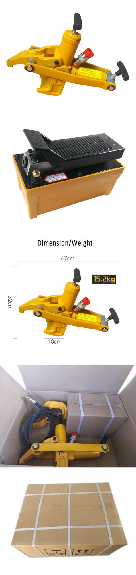 Pneumatic Hydraulic Bead Breaker Tools Truck Tire Changer Set Ui-5200K