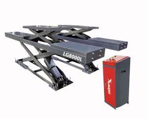 Hot Sell LG8000L Double Level Four Wheel Alignment Scissor Lift for Workshop