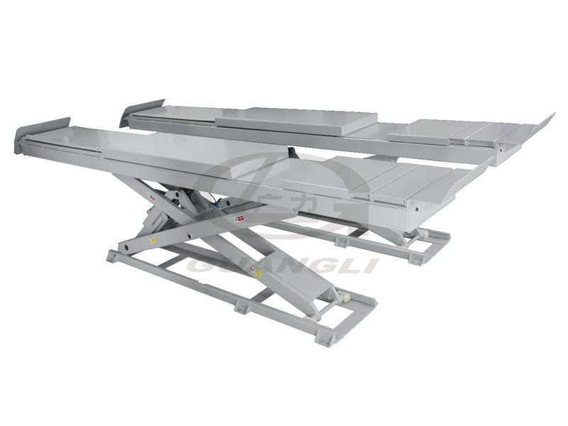 Guangli Newly-Design Auto Hydraulic Scissors Car Lift 3500 Garage Equipment