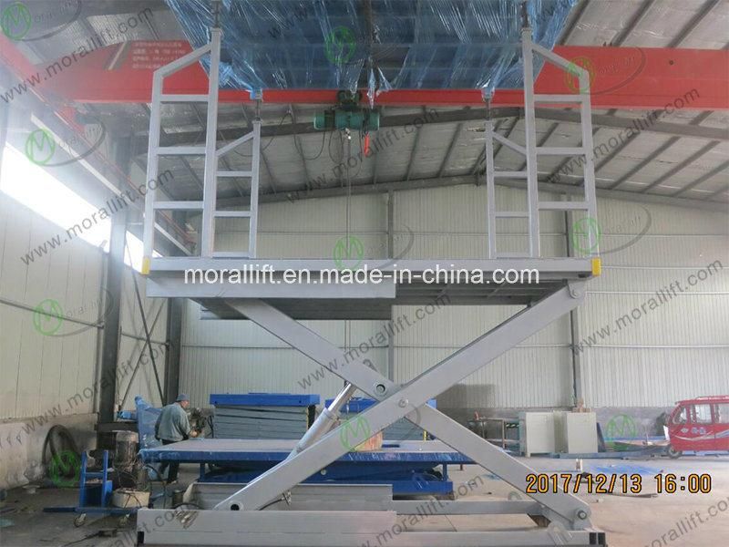 Double Scissor Car Lift Platform for Garage