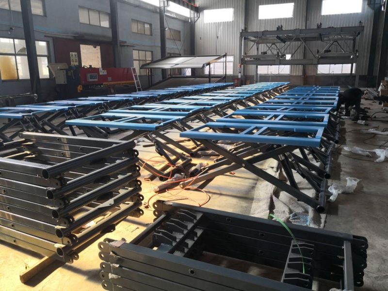 Car Maintance Scissor Lift Hoist