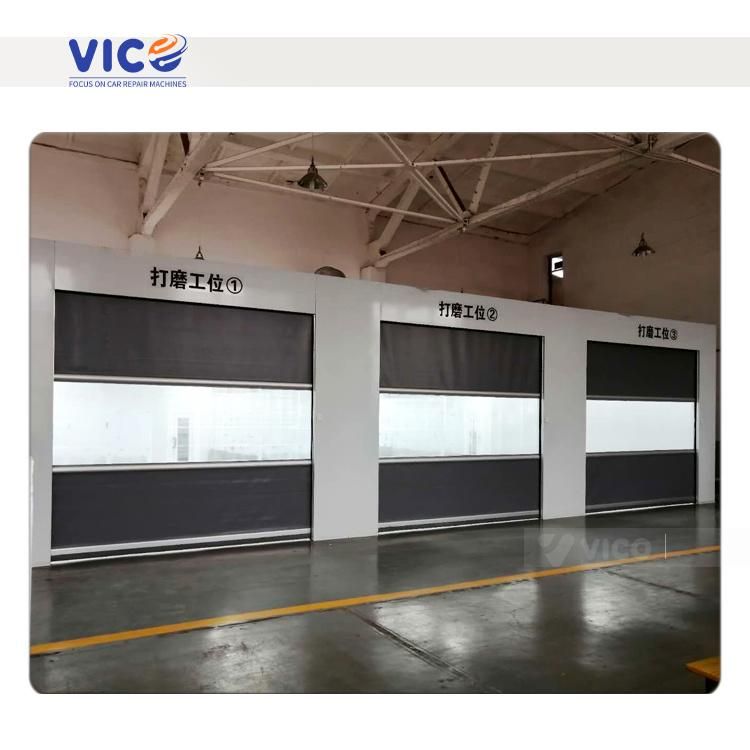 Vico Car Painting Line Auto Body Repairs Masking Room