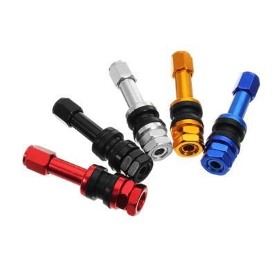 Chrome Plated Aluminum Color TPMS Tubless Tire Valve Tr525