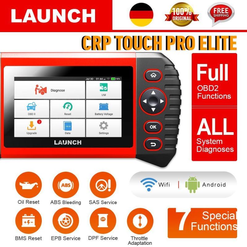 New Launch Crp Touch PRO Elite Car Diagnostic Tool Automotive Scanner OBD2 Auto Scan Tools OBD Obdii Diagnosisnew Launch Crp Touch PRO Elite Car Diagnostic to