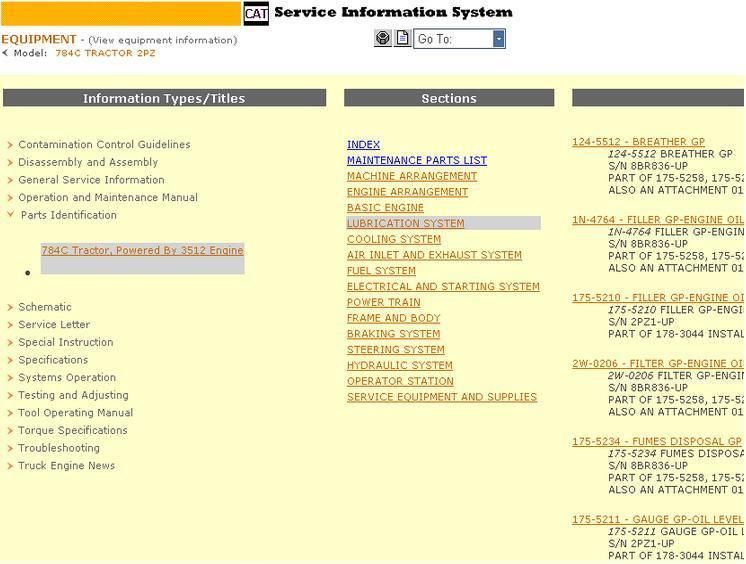 2020 Caterpillar Sis Cat Sis 2020 Service Information System