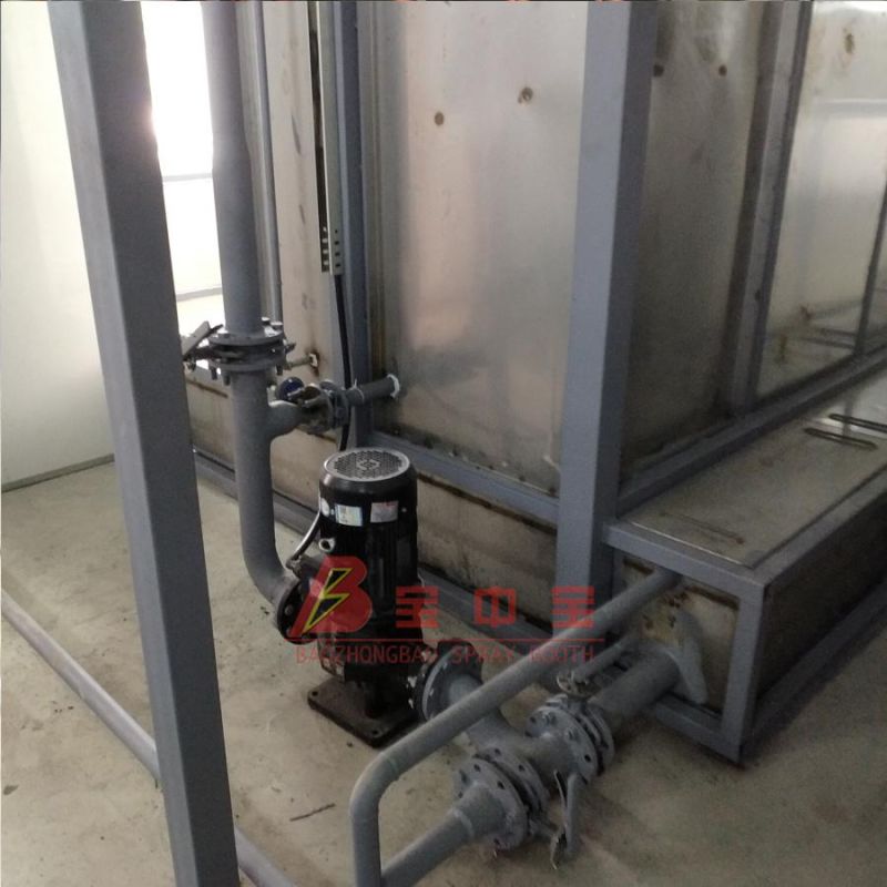 Automatic Liquid/Powder Coating Paint Spray Production Line for Car Accessory