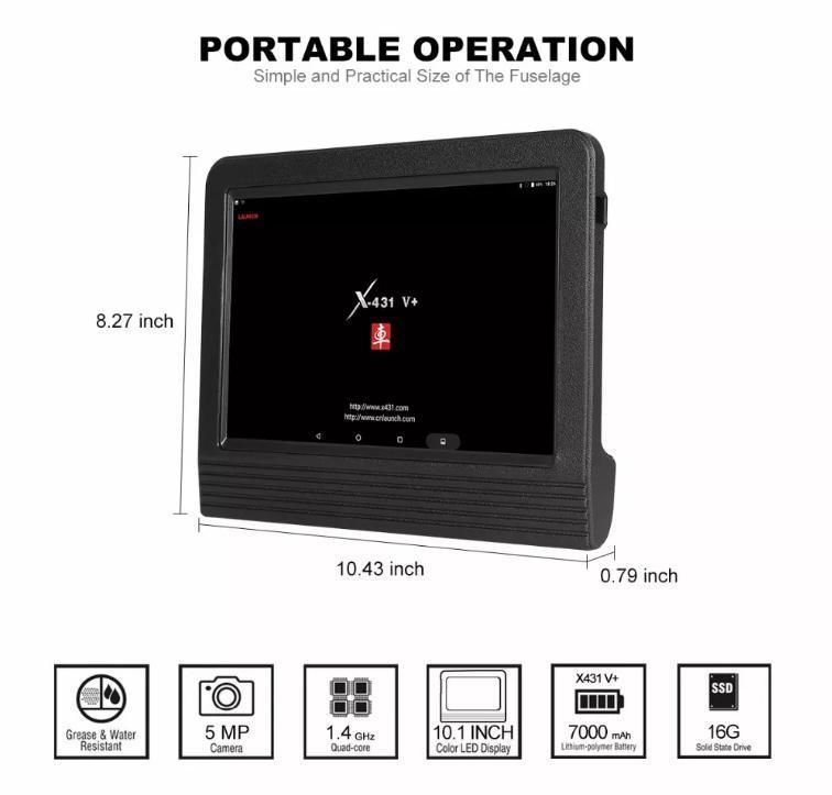 X431 V+ Car Tester with 21 Special Functions