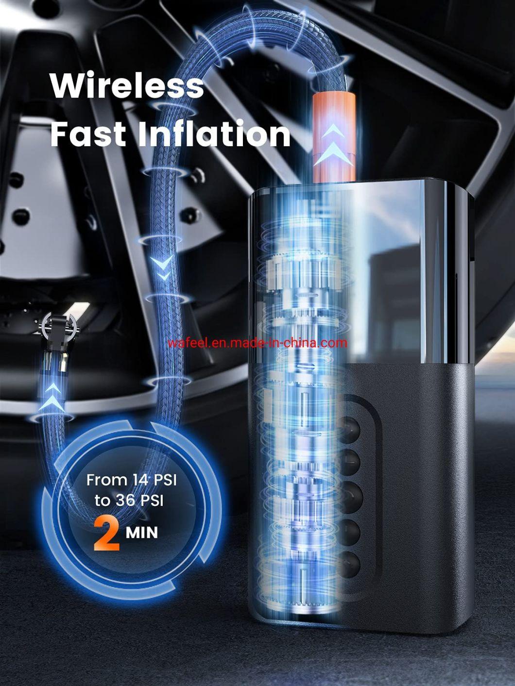 Fast Powerful Inflator Car Air Pump Compressor Portable Outdoor Multifunctional Tire Inflator