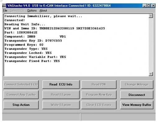 VAG Tacho V 5.0 for Nec MCU 24c32 or 24c64